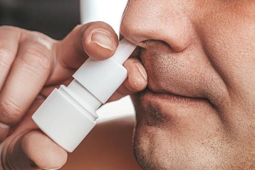 Semprotan hidung (ilustrasi). Obat tak selalu diperlukan untuk melegakan hidung tersumbat.