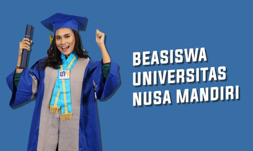 Semua jenjang di Universitas Nusa Mandiri (UNM), baik D3, S1 maupun S2,  menyediakan beasiswa.