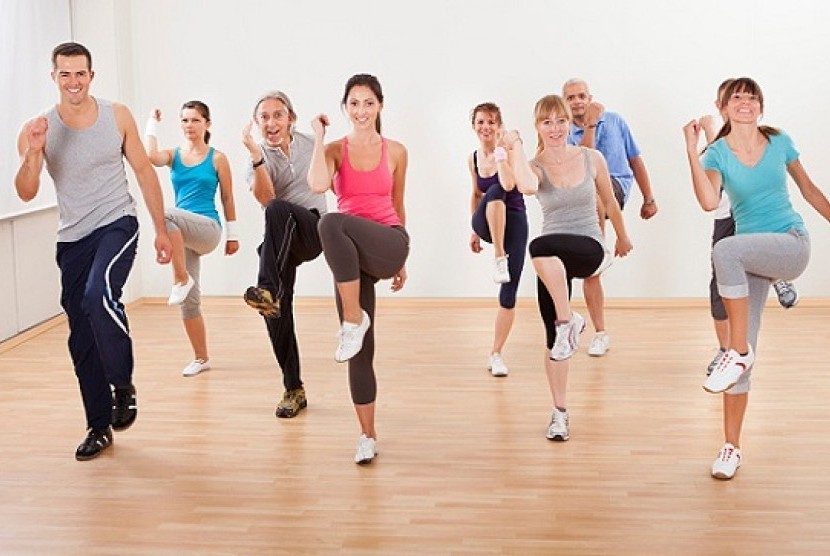 Senam aerobik atau menari bantu hidup lebih bahagia