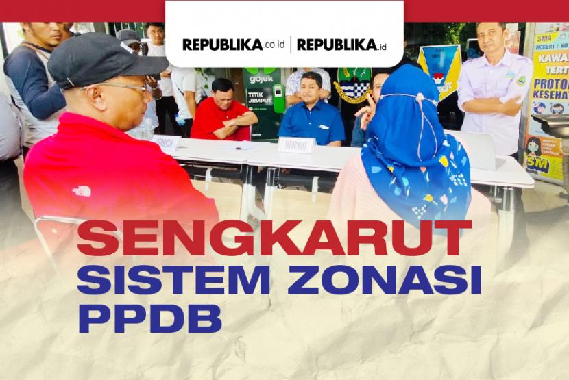 Sengkarut PPDB Zonasi. Ridwan Kamil meminta Mendukbud untuk mengevaluasi PPDB sistem zonasi.