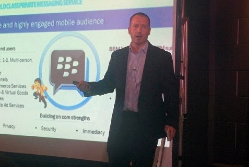 Senior Vice President Emerging Solutions Blackberry, Matthew Talbot 