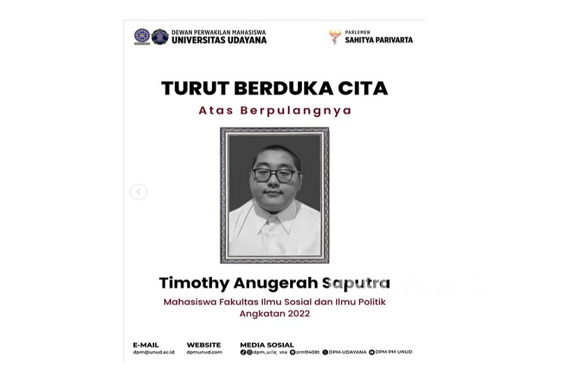 DPR Dorong Kemendiktisaintek Segera Tangani Kematian Tragis Timothy karena Di-Bully Teman Kampus