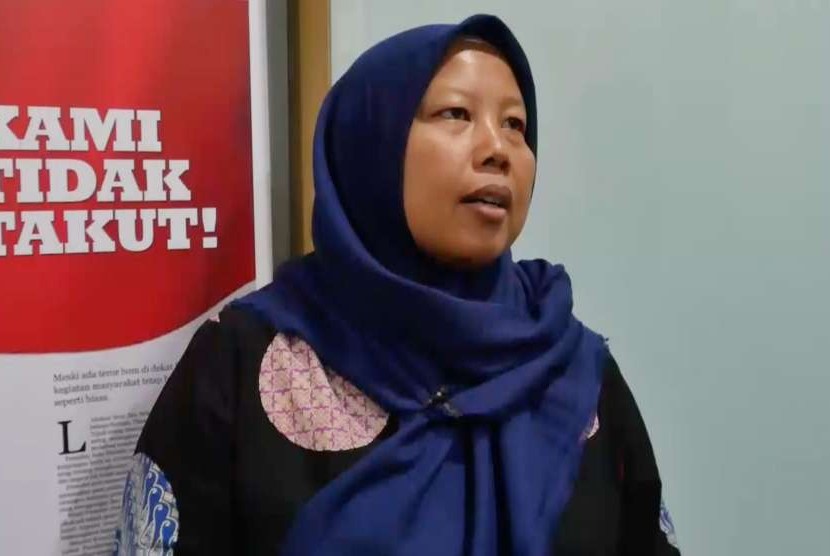 Seorang mantan tenaga kerja Indonesia (TKI), Maizidah Salas