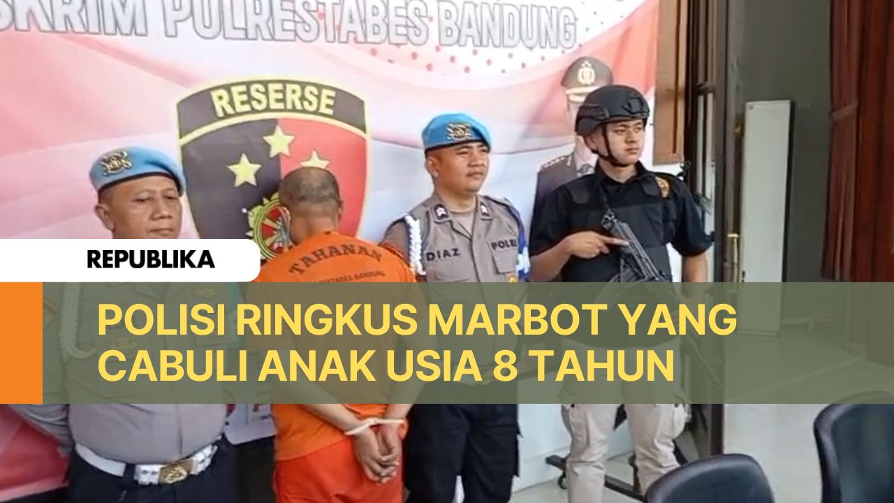 Polisi Tangkap Marbot yang Cabuli Anak Usia 8 Tahun di Bandung