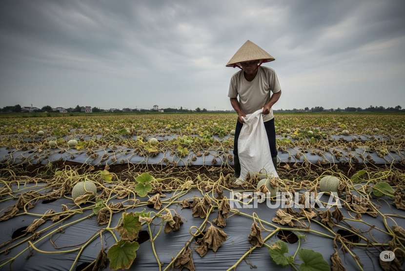 Performa Tanaman Melon di Jatim Alami Gangguan, Petani Hadapi Tantangan Produksi