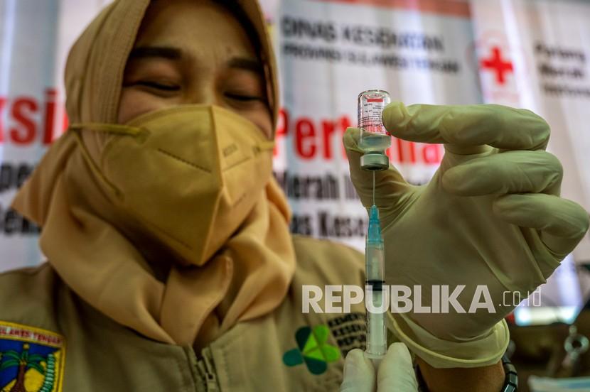 Saat ini, vaksinasi Covid-19 di Bantul sudah capai 80 persen dari target.