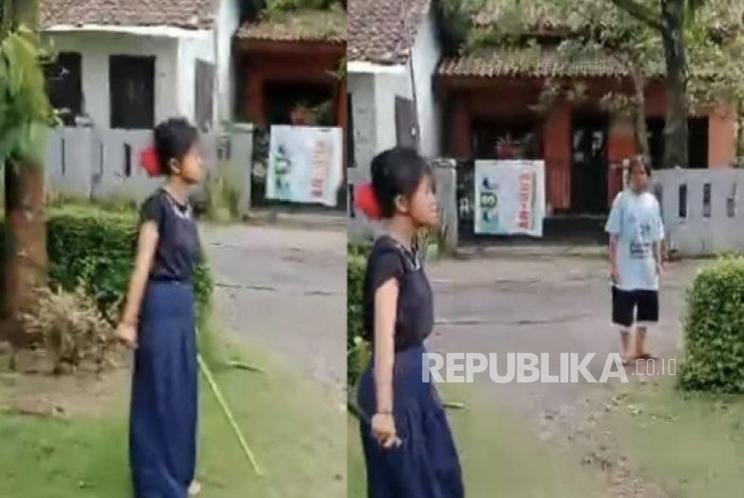 Seorang remaja putri di Pemalang mengancam ibu kandungnya dengan pisau.