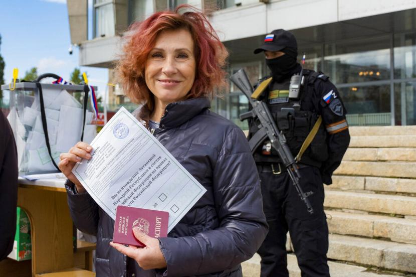Terlibat dalam Referendum, Warga Ukraina Bakal Dihukum