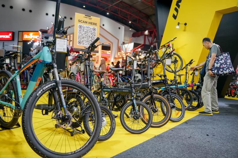 Sepeda jadi salah satu produk yang diminati saat perhelatan Jakarta Fair 2023 yang digelar pada 14 Juni – 16 Juli 2023 di JIExpo Kemayoran.