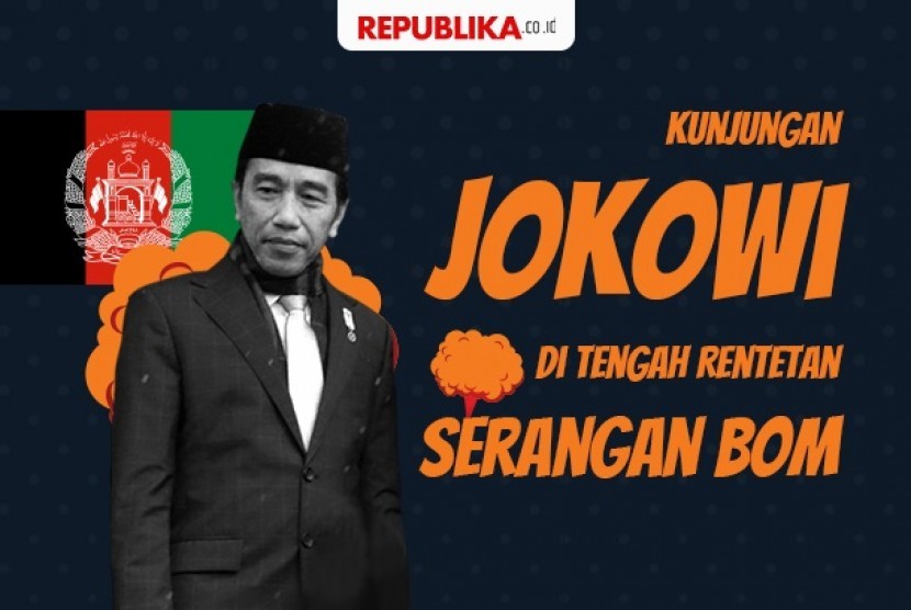 Serangan bom saat Jokowi ke Afghanistan