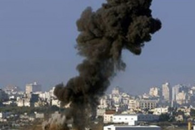 Israel mengaku telah melakukan kesalahan ketika melancarkan serangan udara di Gaza. Ilustrasi.