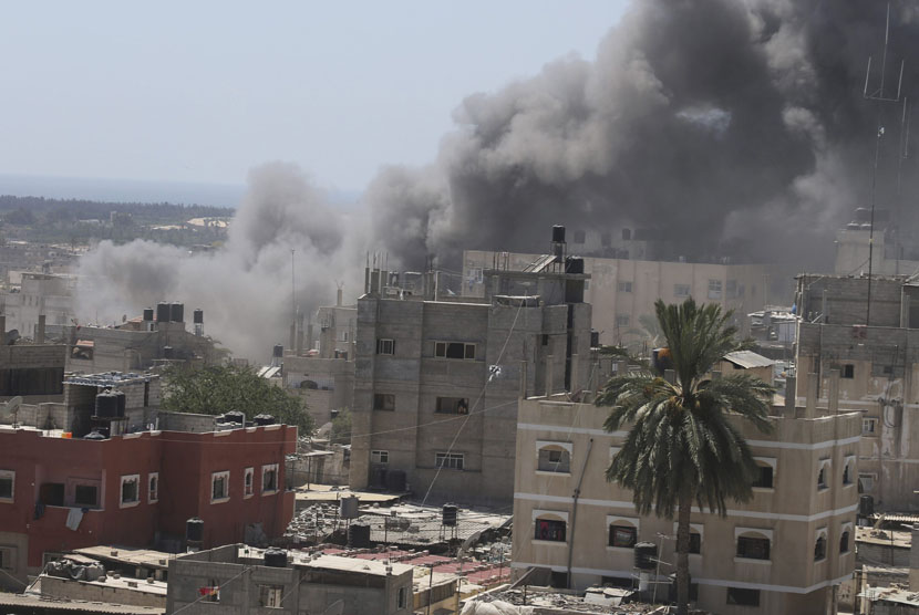 Serangan udara Israel ke Gaza