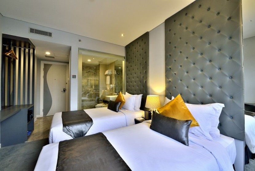 Hotel Grand Serela didonasikan sementara untuk perawatan pasien Covid-19. Salah satu hotel  Kagum Group Serela Hotel Cihampelas.
