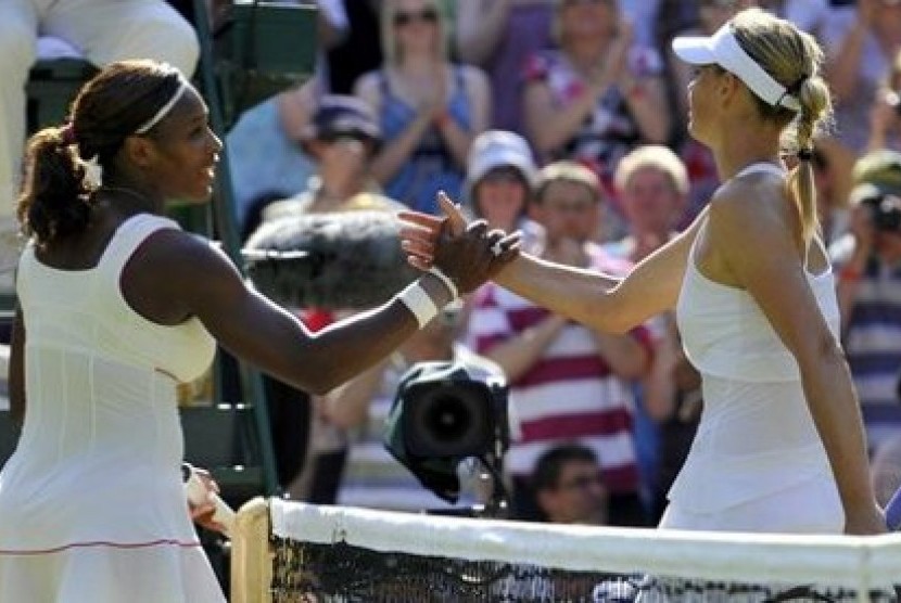 Serena Williams dan Maria Sharapova