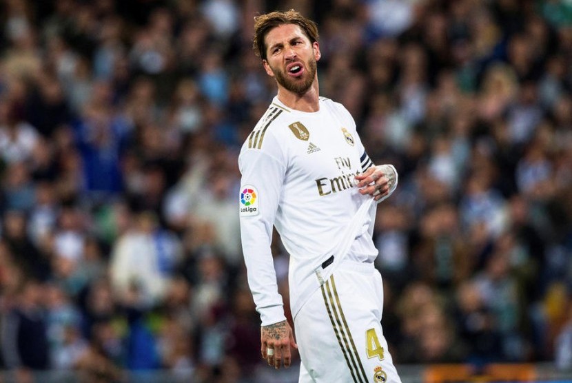 Bek Real Madrid Sergio Ramos.