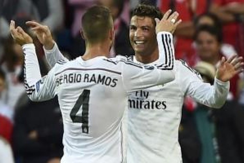 Sergio Ramos dan CR7