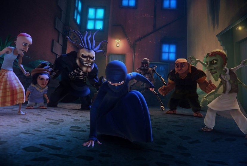 Serial animasi Burka Avenger.