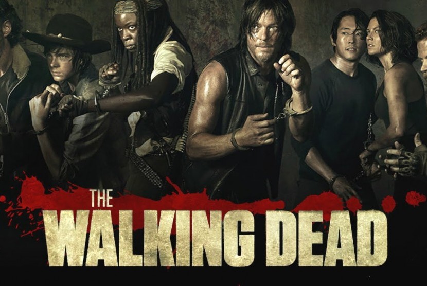 Serial televisi The Walking Dead.
