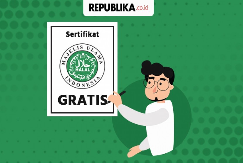 Sertifikat halal gratis (Ilustrasi). Sebanyak 180 pelaku UMKM di Tanjung Pinang, Riau, mendapat bantuan sertifikasi halal gratis pada 2023. Perolehan sertifikasi halal gratis itu dilakukan melalui dana alokasi khusus (DAK) APBN.