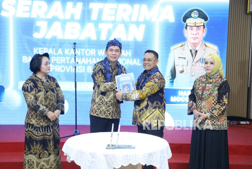 Harison Mocodompis Gantikan Sudaryanto sebagai Kepala Kanwil BPN Banten