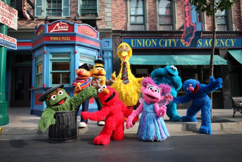 HBO Max menghapus sekitar 200 episode Sesame Street. (ilustrasi)