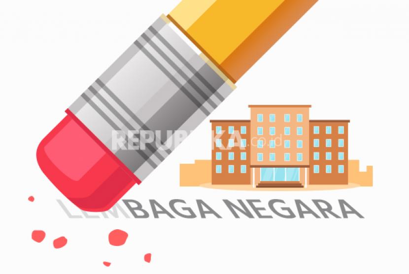 Infografis Setelah 10 Lembaga Negara Dibubarkan Republika Online