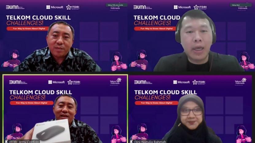 Setelah berjalan kurang lebih empat bulan, program kolaborasi Indonesia Telecommunication and Digital Research Institute (ITDRI) bersama Microsoft yang bertajuk Telkom Komputasi Awan (Cloud) Skills Challenge, akhirnya memasuki penghujung kegiatan. 