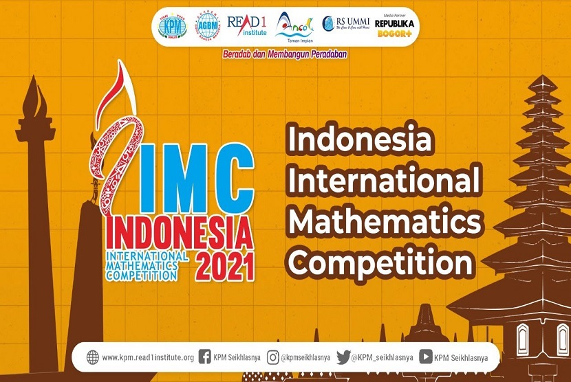 Setelah tertunda pada tahun 2020 dikarenakan pandemi covid-19, kompetisi International Mathematics Competition (IMC) kembali digelar pada tahun ini. Indonesia didaulat sebagai tuan rumah dan secara resmi IMC di tahun ini dinamakan sebagai Indonesia International Mathematics Competition (IIMC) 2021.