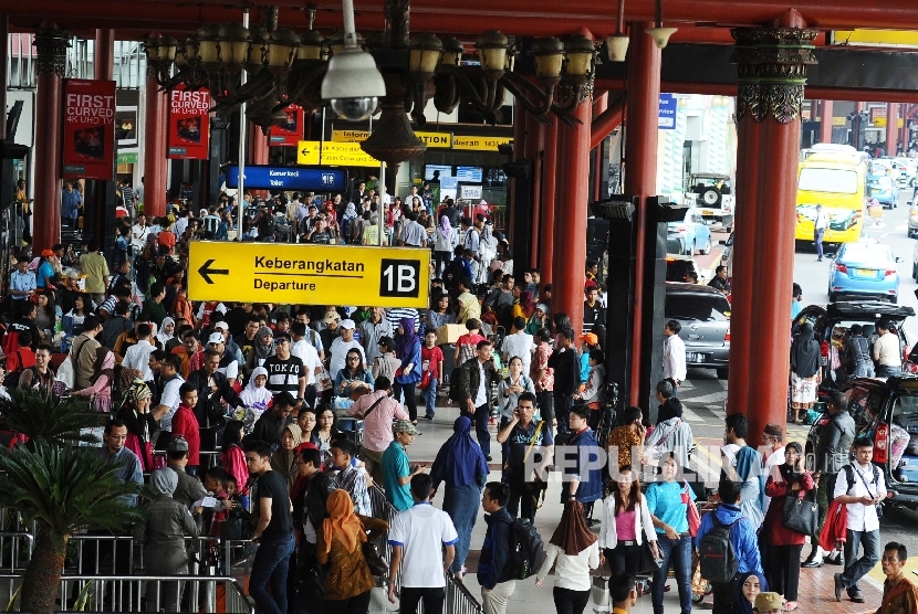 Setiap tahun bandara di seluruh Indonesia akan lebih padat saat mudik Lebaran.