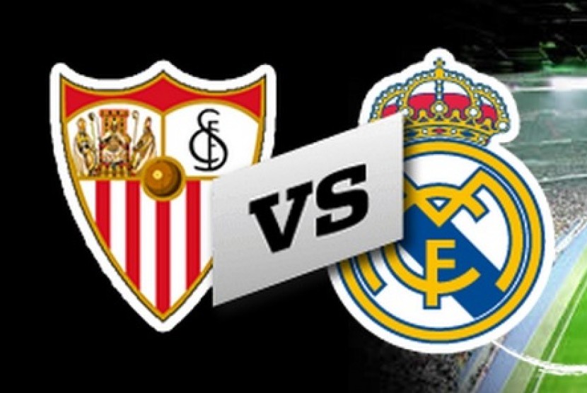 Реал мадрид против севильи. Реал Мадрид Севилья эмблема. Sevilla vs real Madrid. Реал Севилья логотипы.