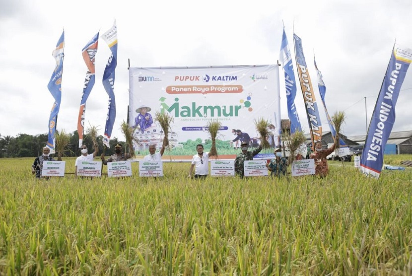 SEVP Operasi Pemasaran PT Pupuk Indonesia (Persero) Gatoet Gembiro Noegroho mengatakan bahwa produktivitas petani padi di Banyuwangi mengalami peningkatan usai bergabung dalam program Makmur Pupuk Indonesia. Berdasarkan data yang dihimpun, dia mengatakan bahwa produktivitas pada program Makmur meningkat 34 persen sampai 42 persen secara nasional, khususnya pada petani padi dan jagung.