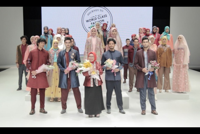 Shafira Journey To World Class Fashion Memukai Gelaran Indonesia Fashion Week (IFW) 2017 di  di Jakarta Convention Center (JCC), akhir pekan lalu.