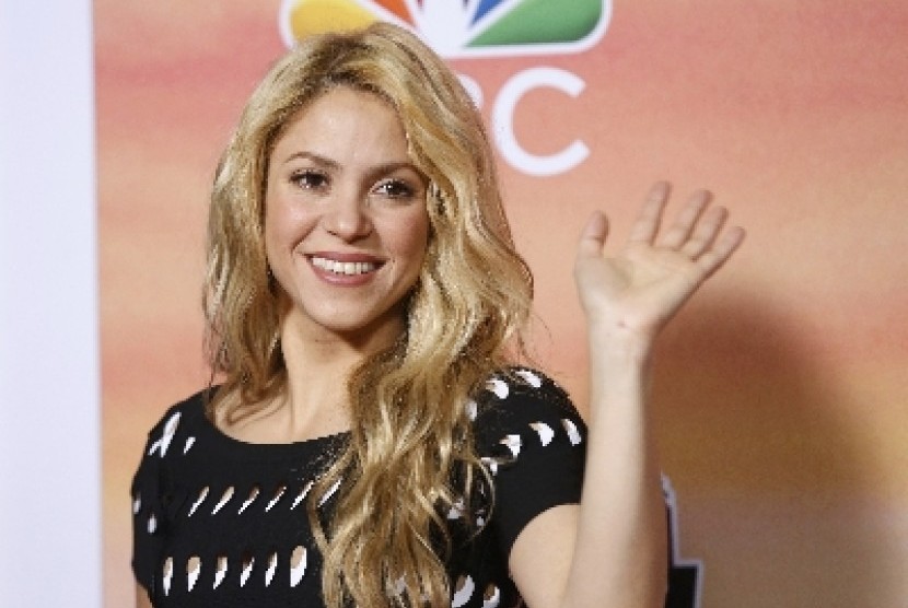Shakira. Shakira merilis lagu baru berjudul QG berkolaborasi dengan Karol G. Lagu ini dikabarkan menyindir mantan kekasihnya Gerard Pique. (ilustrasi)