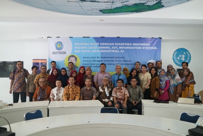 Sharing riset di Universitas Budi Luhur Jakarta