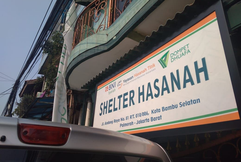 Shelter Hasanah Dompet Dhuafa.