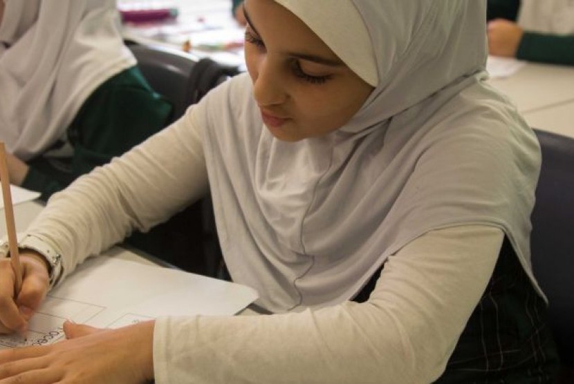 Shireen Ibrahim merupakan salah satu murid kelas lima di Langford Islamic College.