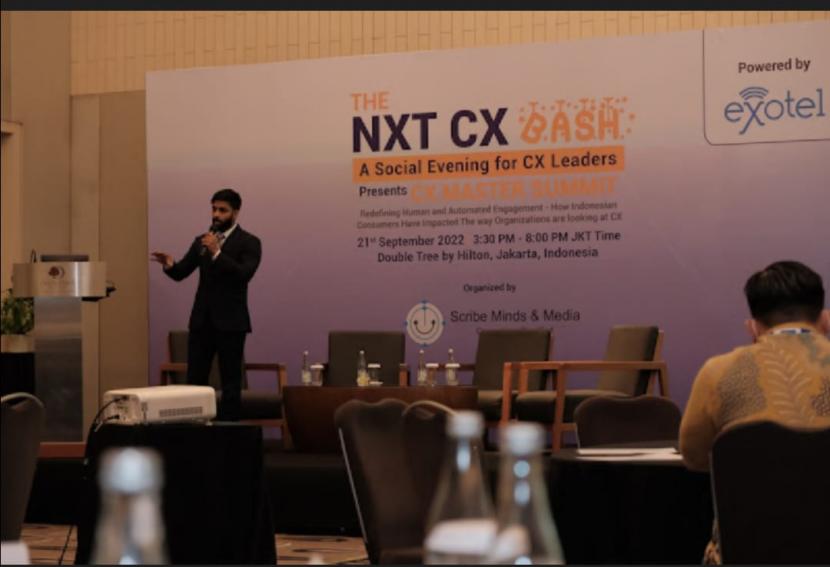 Shivakumar Ganesan, CEO & Co-Founder Exotel sebuah perusahaan platform full stack interaksi kustomer asal India berencana membua kantor cabang di Jakarta.