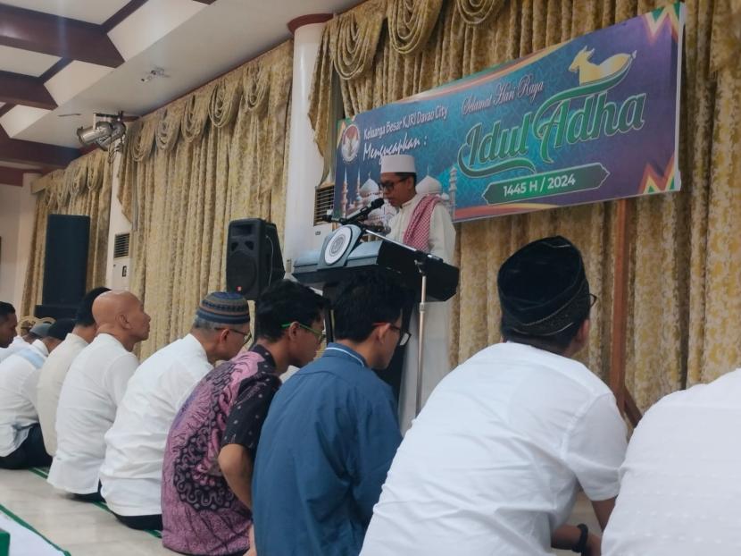 Sholat Idul Adha di Davao City Filipina