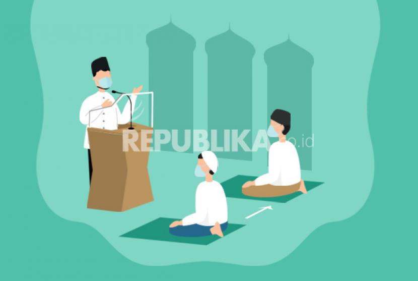 Pelaksanaan Sholat Id di Kota Malang Wajib Terapkan Prokes (ilustrasi).