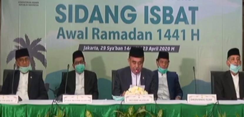 Sidang Isbat awal Ramadhan 1441 H Kementerian Agama RI