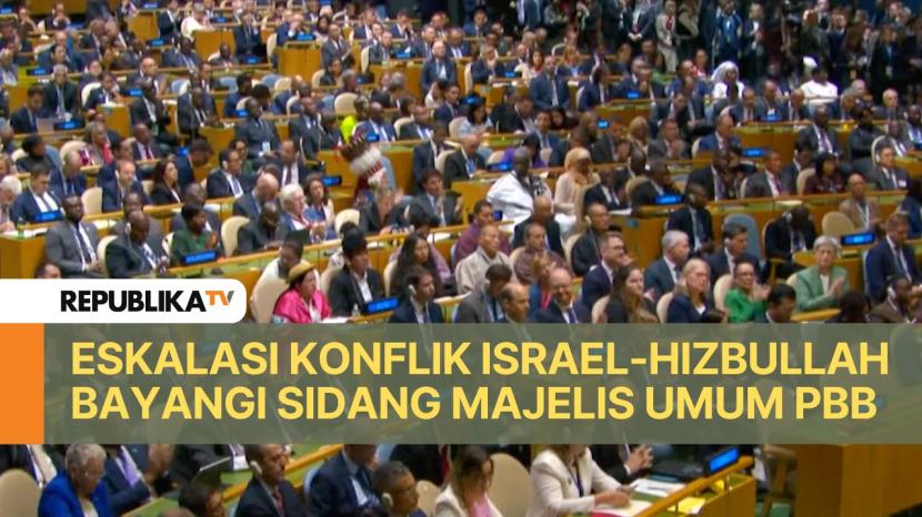 Sidang Majelis Umum PBB kembali berlangsung di markas PBB di New York. Kali ini eskalasi konflik Israel-Hizbullah turut membayangi jalannya sidang.