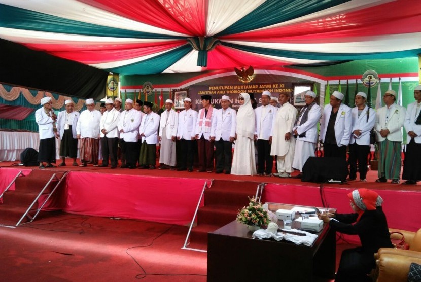  sidang Mu'tamar XI yang berlangsung pada 9-12 Maret 2018 di Pondok Pesantren Tahfidzul Qur'an AKN Marzuqi, Pati, Jawa Tengah.