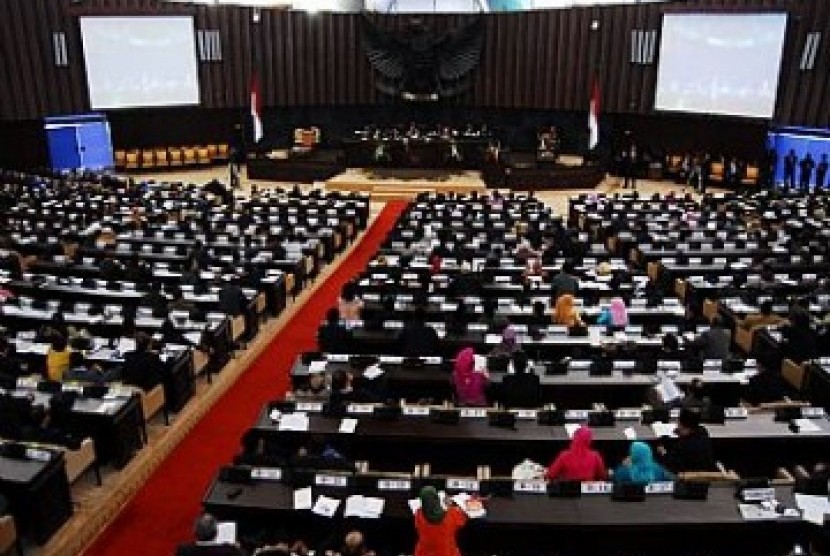 Sidang paripurna DPR, ilustrasi