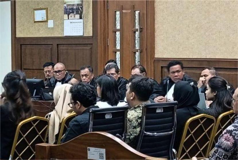 Sidang pemeriksaan saksi kasus pemerasan dan gratifikasi lingkungan Kementan di Pengadilan Tipikor Jakarta, Senin (27/5/2024).