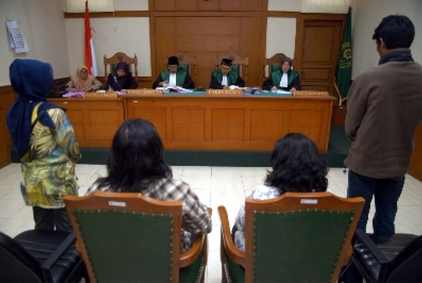 Sidang perceraian di Pengadilan Agama (ilustrasi).