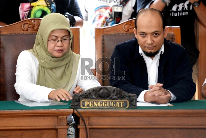 Sidang Perdana. Penyidik KPK Novel Baswedan menjalani sidang perdana praperadilan di Pengadilan Negeri Jakarta Selatan, Senin (25/5).