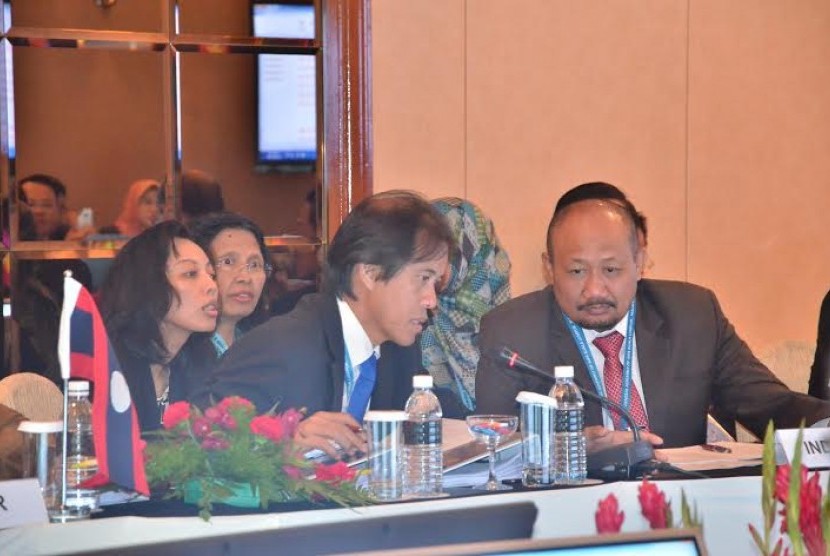 Sidang Umum ke 36 Asean Inter Parliamentary Assembly (AIPA) memasuki sidang Komite Joint Communique, Kamis (10/9).