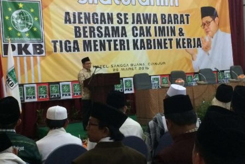 Silaturahim Cak Imin dengan Ajengan se-Jabar (Ilustrasi)