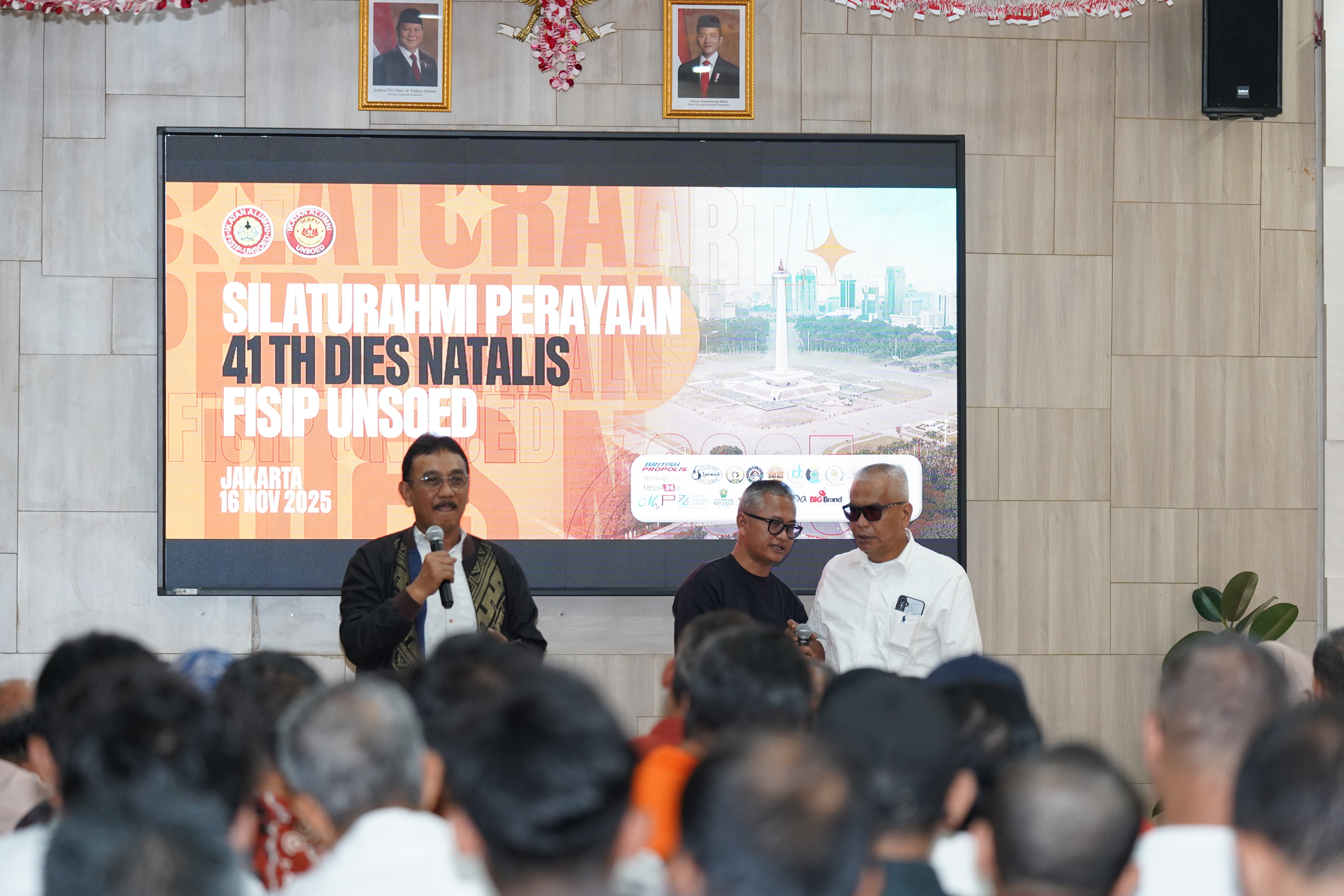 Silaturahim Peringatan Dies Natalis ke-41 Fisip Universitas Jenderal Soedirman (Unsoed) Purwokerto, 