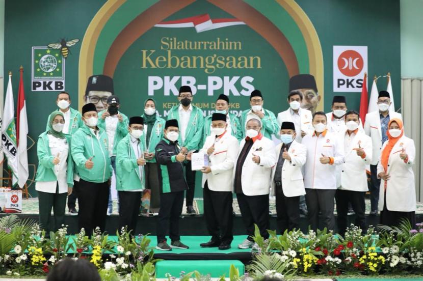 Silaturahim Ramadhan PKB-PKS di Kantor DPP PKB, Jakarta, 28/4.